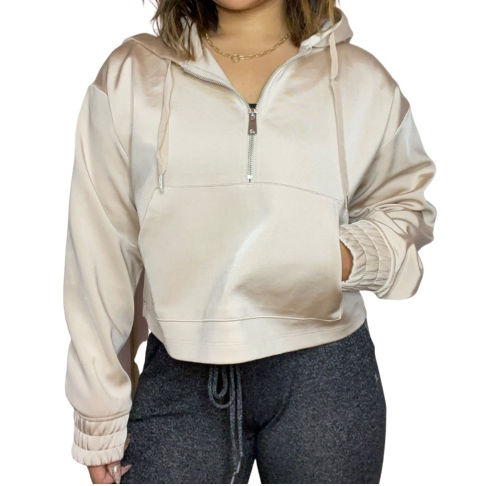 Forever 21 Crop Active Hoodie